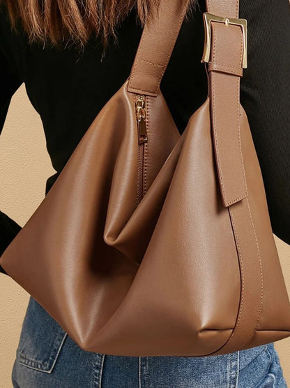Womens Large-Capacity Minimalist Crossbody Bag